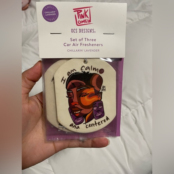 NWT Pink Lomein Affirmation air/car freshener - Picture 2 of 3